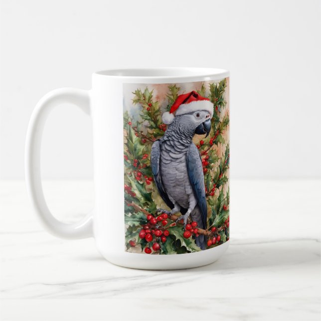 Oiseau Amer Christmas Mug (Gauche)