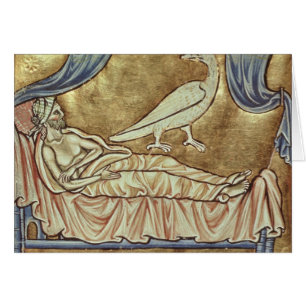 Oiseau de Caladrius, réputé prévoir