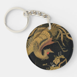 Oiseau de coq d'or Classique japonais Antique