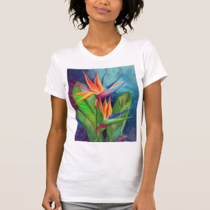 Oiseau de Paradise Fleur T-Shirt Strelitzia