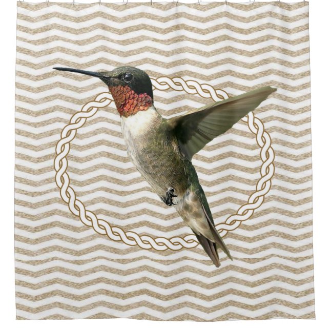 Oiseau de rideau de douche (Devant)