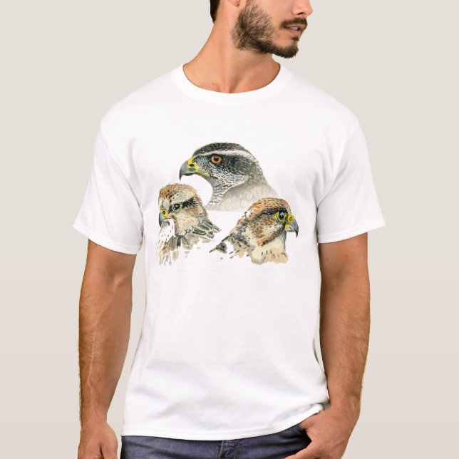 Oiseau de T-shirt de proie (Devant)