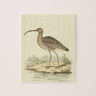Oiseau debout, Jigsaw Puzzle à l'air Vintage