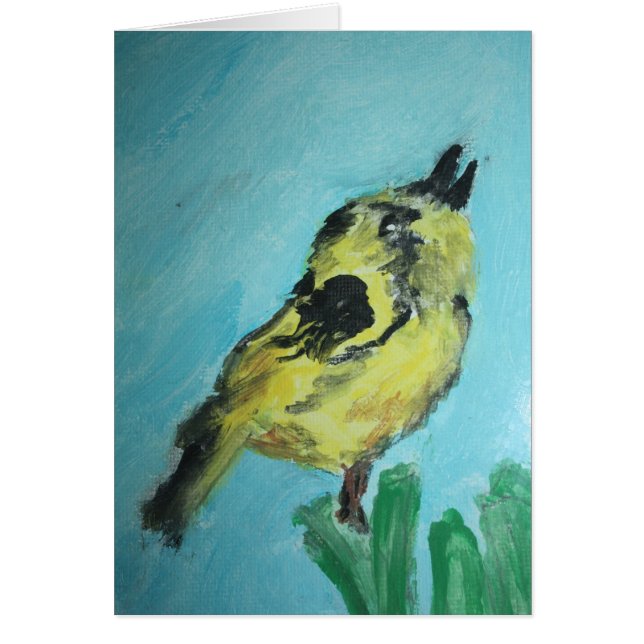 Oiseau jaune (Devant)