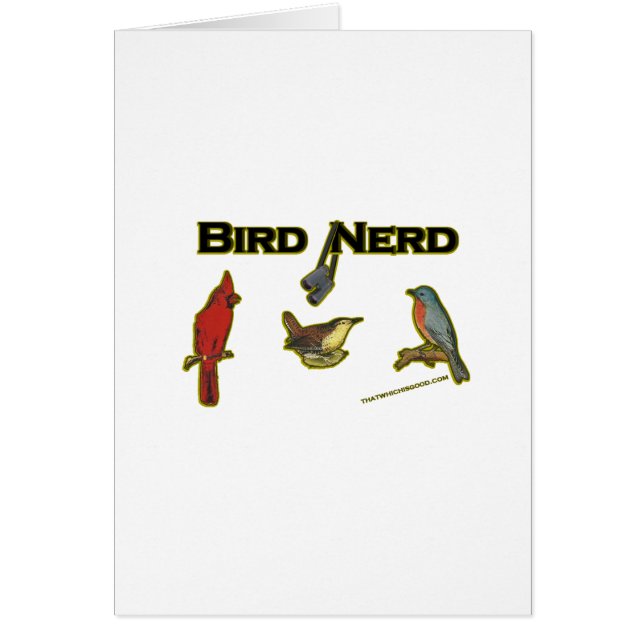 Oiseau Nerd (Devant)