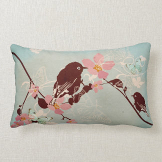 Oiseau sur un coussin de MoJo d'Américain d'arbre