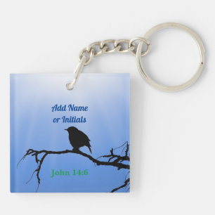 "Oiseau sur un membre" - Je suis le porte - clé de