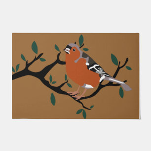 Oiseau Sur Un Tapis De Porte D'Arbre, Tapis De Déc