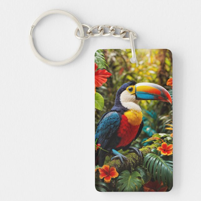 Oiseau Toucan coloré (Devant)