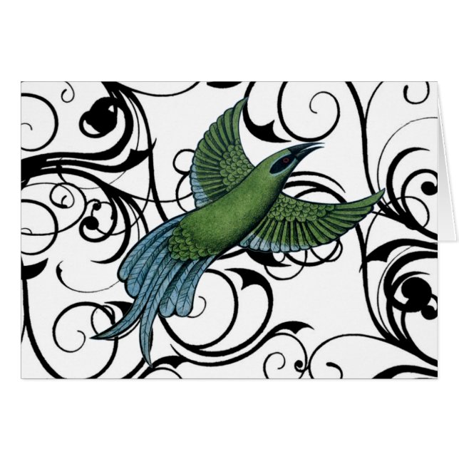 Oiseau vintage (Devant horizontal)