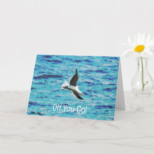 Oiseau Volant Départ Voyage Nouvelle Carte de Dépl
