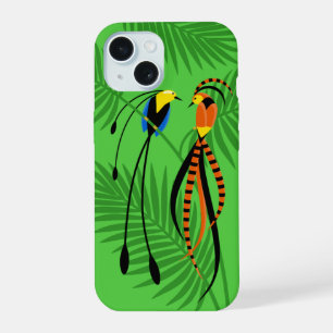 Oiseaux colorés et lumineux du paradis