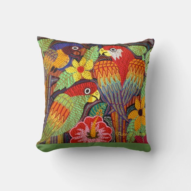 Oiseaux de coussin du Panama (Recto)