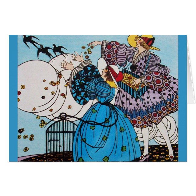 OISEAUX DE PRINTEMPS (Devant horizontal)