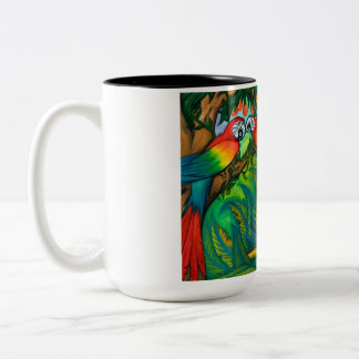 Oiseaux de tasse de paradis