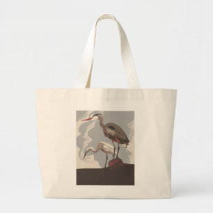 Oiseaux ensemble, Hérons Grand Sac fourre-tout