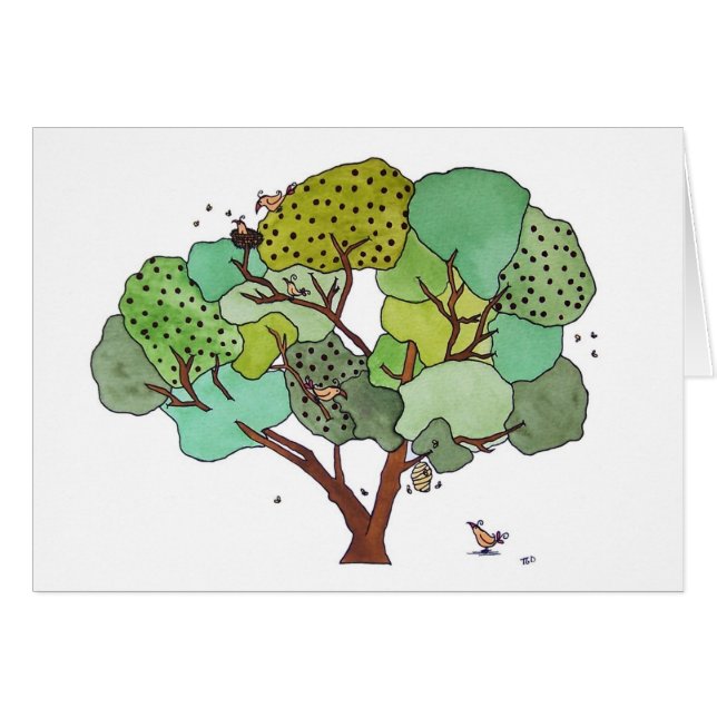 Oiseaux et abeilles, blancs (Devant horizontal)