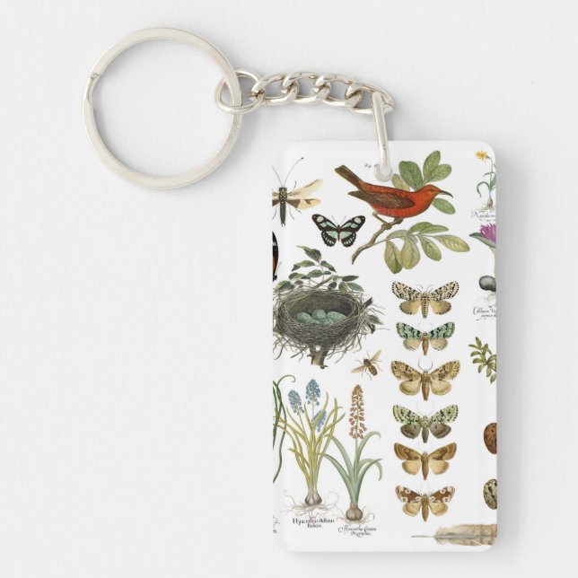 oiseaux et fleurs vintages (Devant)