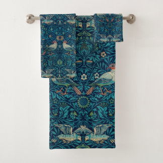 "Oiseaux" par William Morris Motif bleu