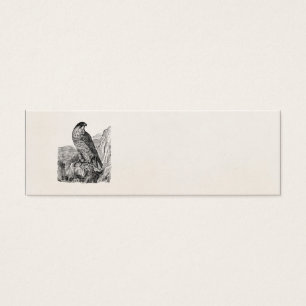 Oiseaux personnalisés vintages de faucon pérégr
