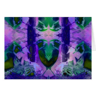 Oiseaux roses - violets et cycle rose