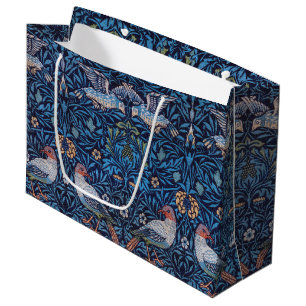 Oiseaux, William Morris Grand Sac Cadeau