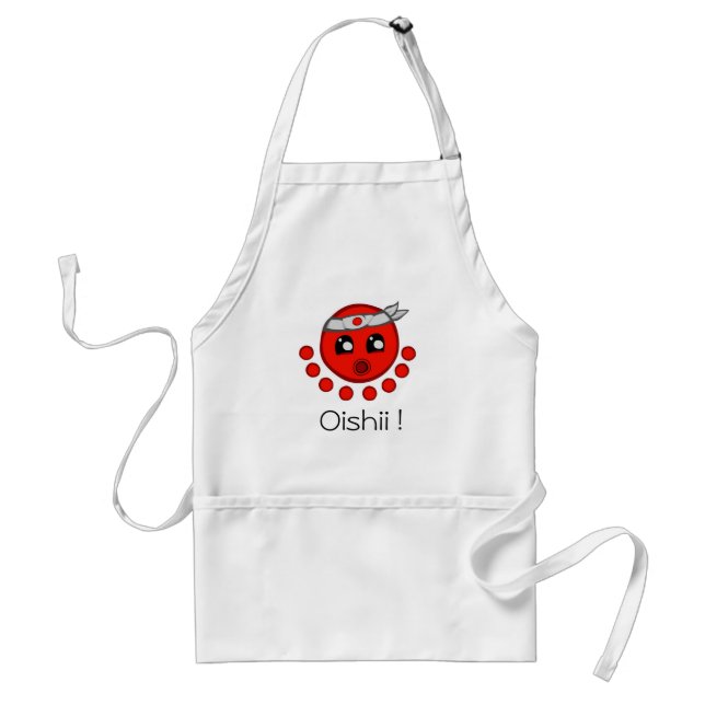 Oishii SuperTako Schürze (köstliche Krake) (Vorne)