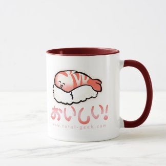 Oishii Sushi-Kaffeetasse Tasse
