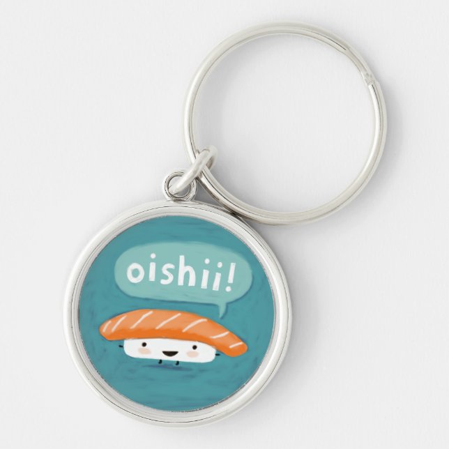 Oishii Sushi Schlüsselanhänger (Vorne)