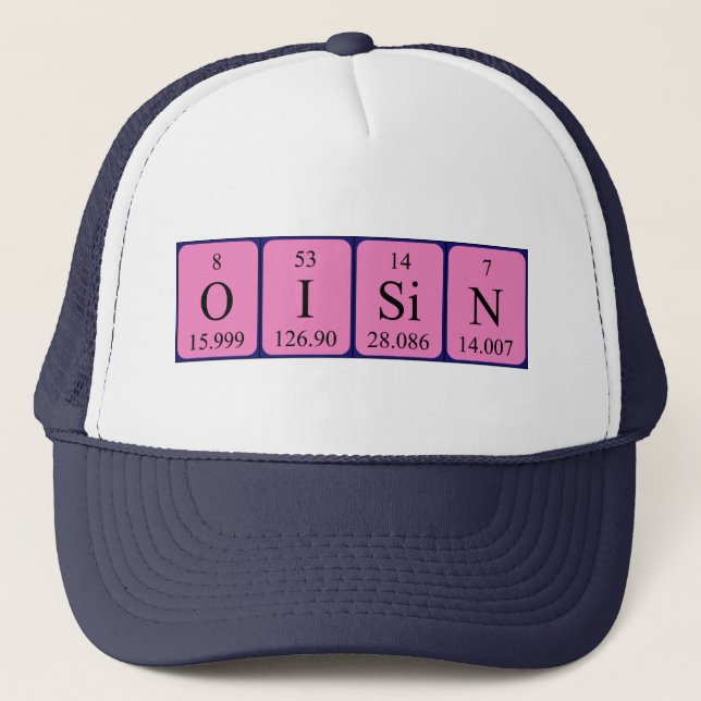 Oisin Periodenname, der Truckerkappe (Vorderseite)