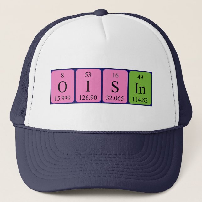 Oisin Periodenname, der Truckerkappe (Vorderseite)