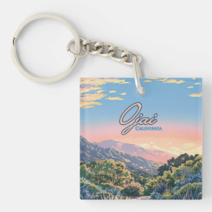 Ojai California Topa Topa Montagnes Paysage