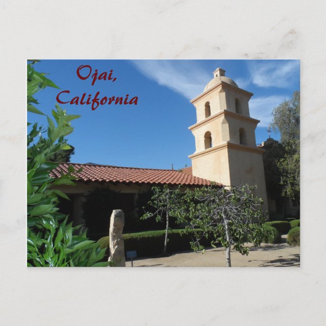 Ojai, Kalifornien Postkarte (Vorderseite)