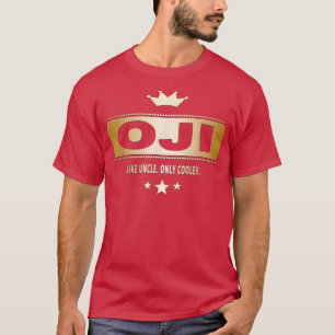Oji Like Uncle nur Cooleres T-Shirt auf Japanisch