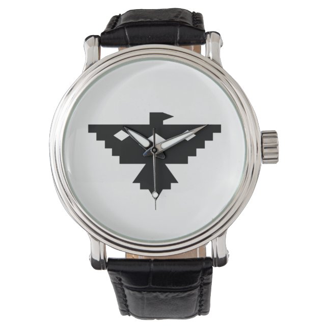 Ojibwa Thunderbird Armbanduhr (Vorderseite)