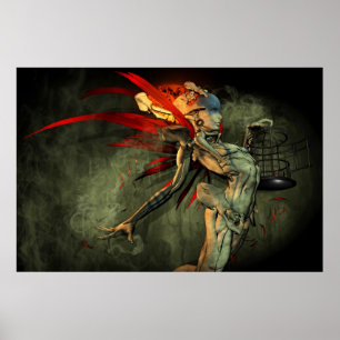 Ojibwe Asabikeshiinh Plakat