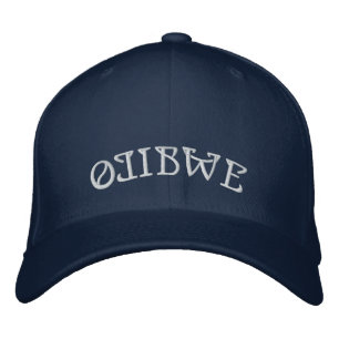 Ojibwe bestickt Baseball Cap Ojibwe Nation Cap Bestickte Kappe