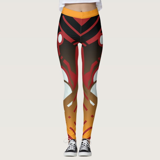 Ojibwe Doodem Leggings (O) (Vorderseite)