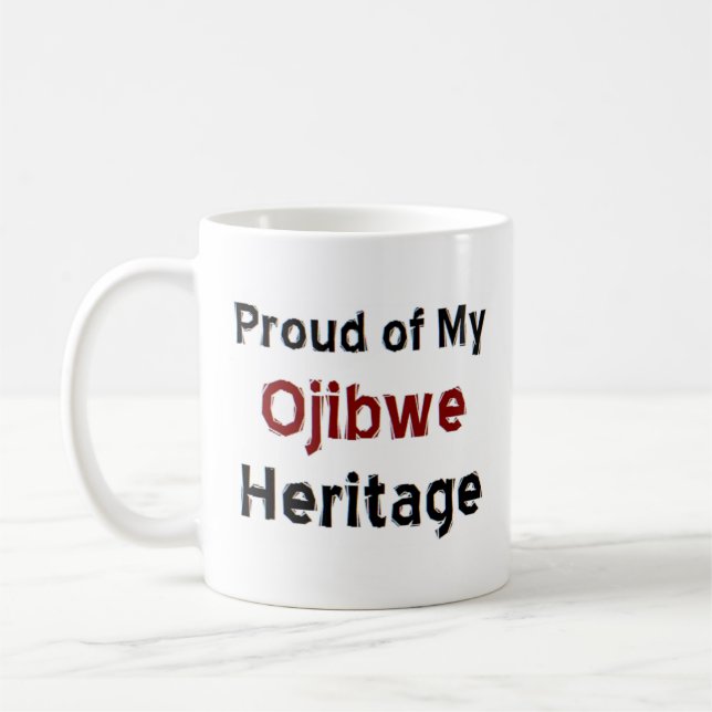 Ojibwe Kulturkaffee-Tasse Kaffeetasse (Links)