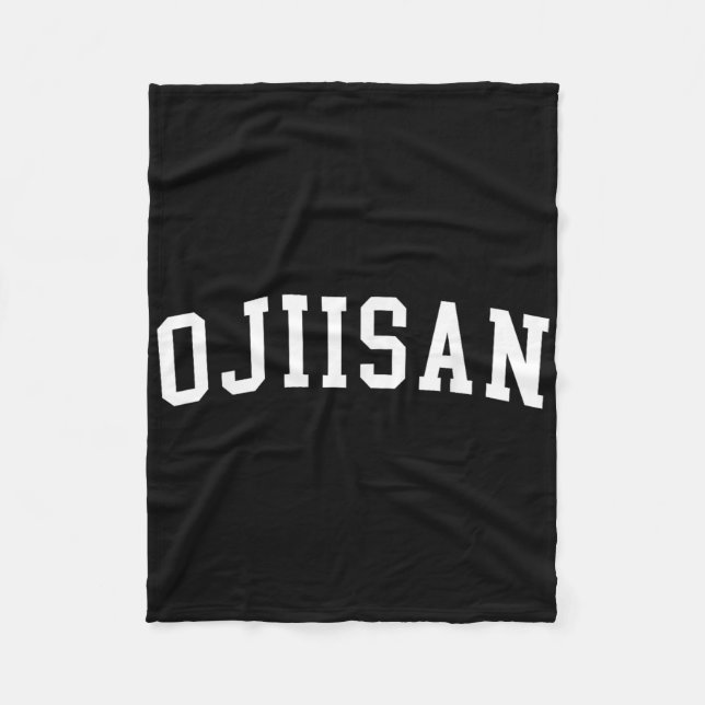 Ojiisan _2  fleecedecke (Vorderseite)