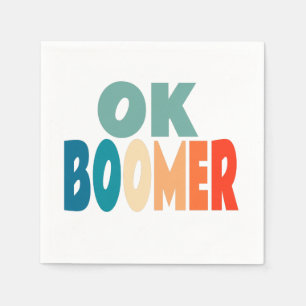 Ok Boomer Serviette