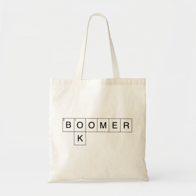 OK BOOMER (Stichwort) Tragetasche (Vorne)
