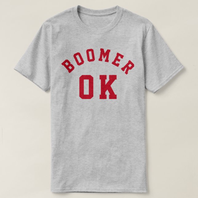 OK Boomer T-Shirt (Design vorne)