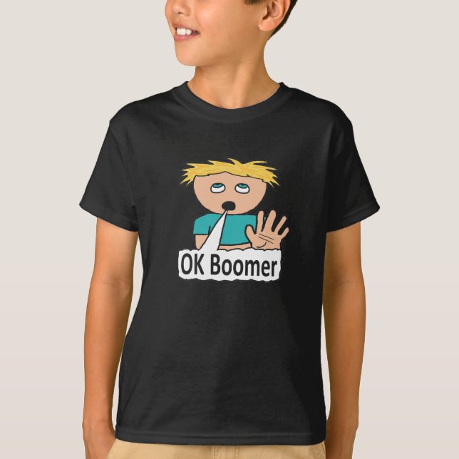 OK Boomer T-Shirt (Vorderseite)