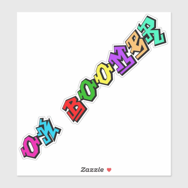 OK Boomer Vinyl Sticker (Blatt)