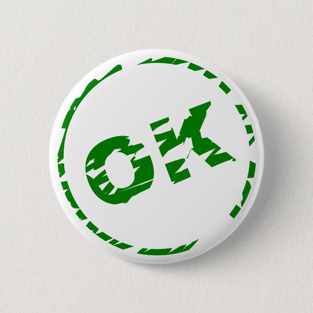 Ok Button (Vorderseite)