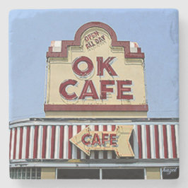 OK Cafe, OK Cafe Atlanta, OK Cafe Steinuntersetzer