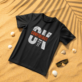 OK Confidence gewinnt es - Motivierend Typografie T-Shirt