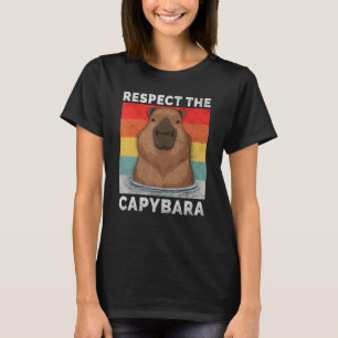 Ok I Pull up Capybara Rodent Niedlich Capibara Dan T-Shirt