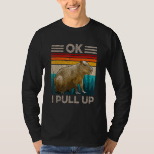 Ok ich ziehe Capybara Capybara Dank Meme hoch T-Shirt